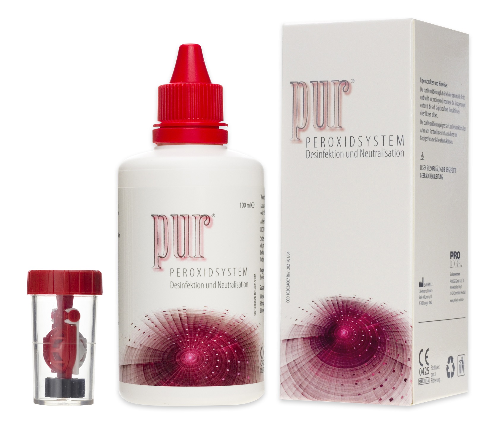 pur Peroxidsystem 100 ml/1 Disc-Behälter